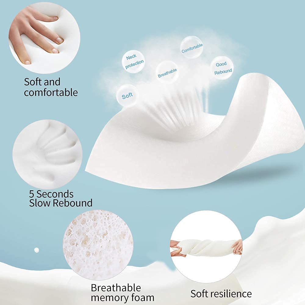 Foam Pillow for Neck Pain Relief