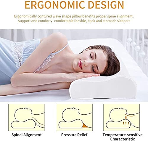 Foam Pillow for Neck Pain Relief