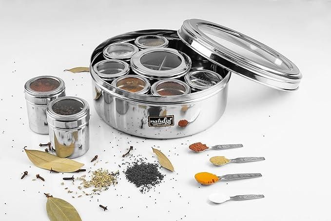 12 in 1 Stainless Steel Masala Box