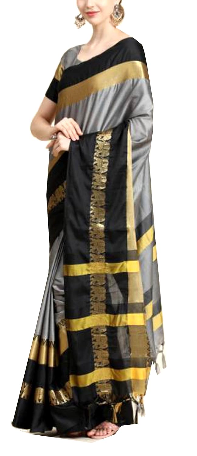 Hathi Saree Cotton Silk - Running Blouse