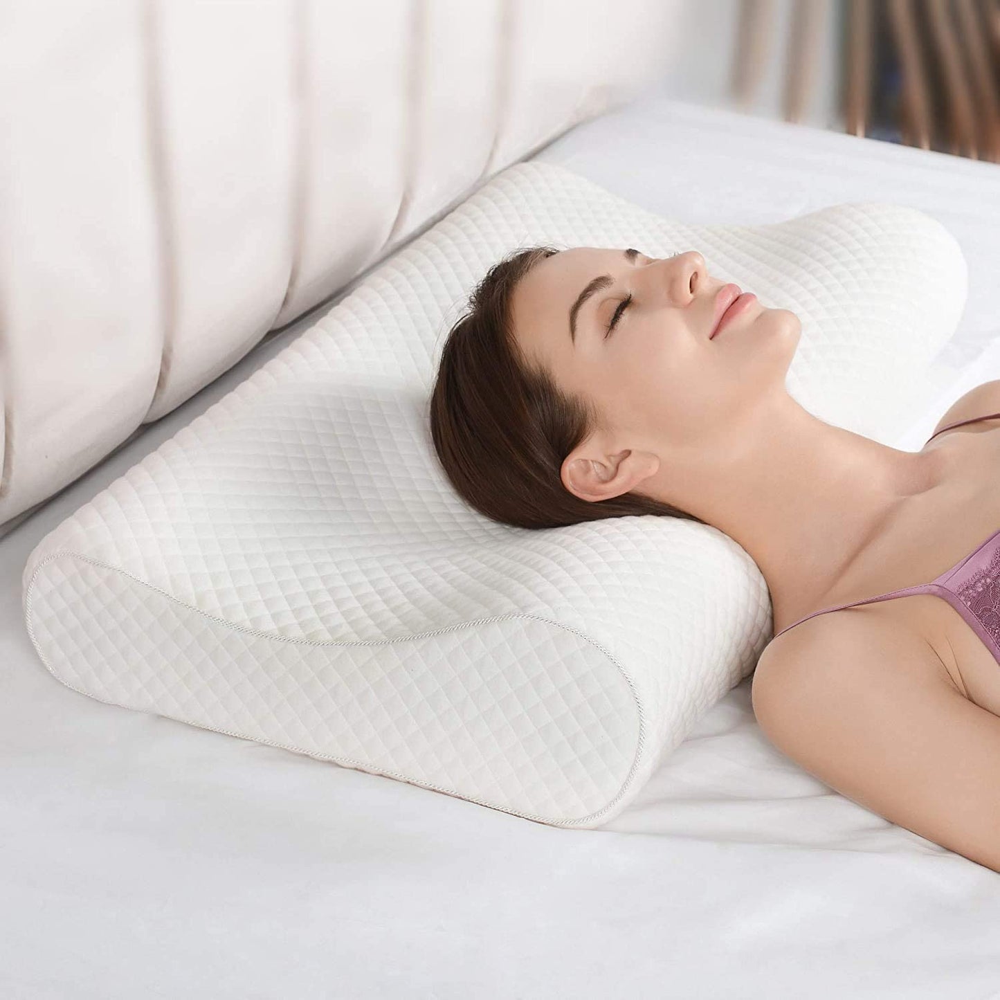 Foam Pillow for Neck Pain Relief