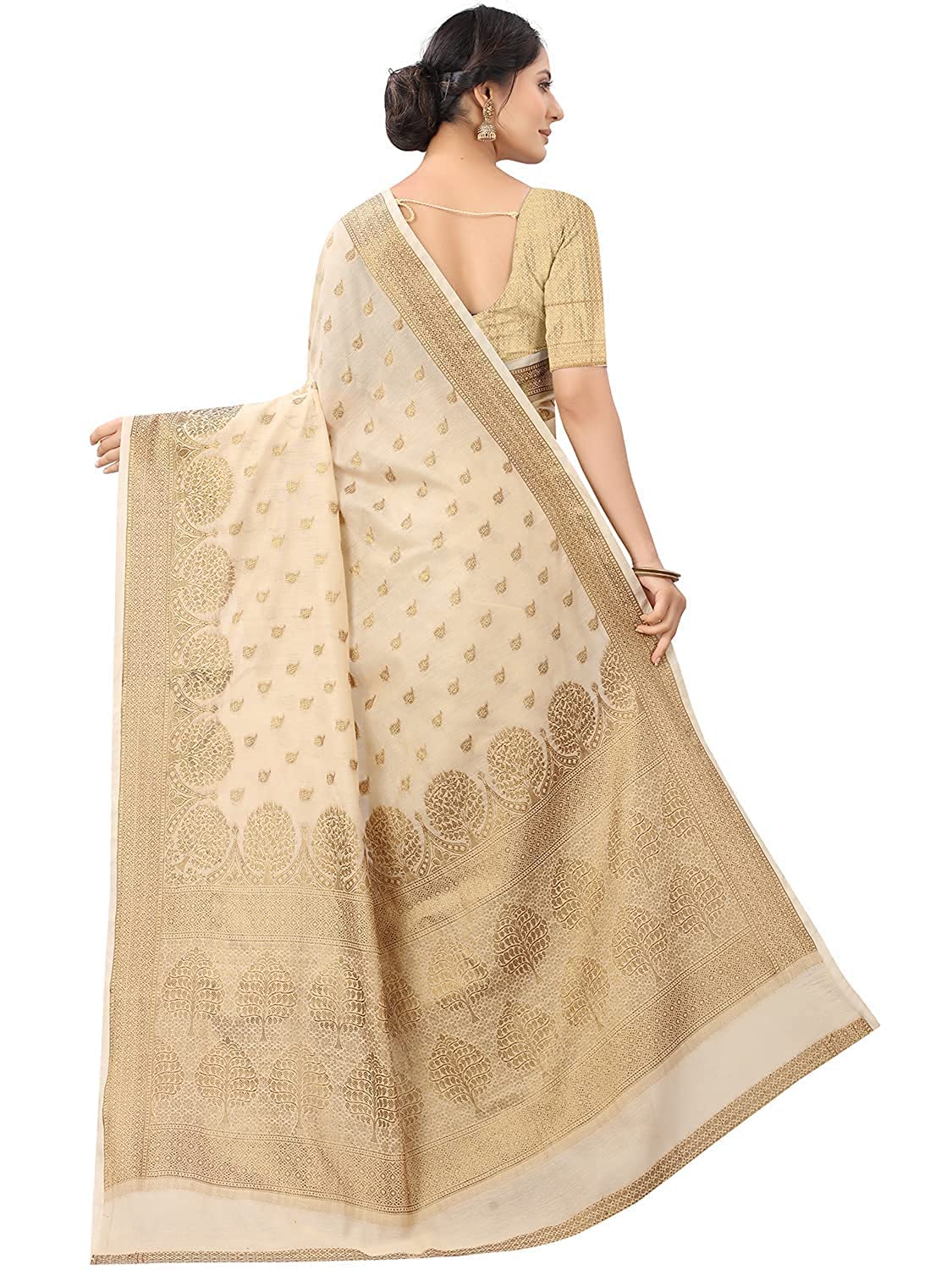 Kanjivaram™ Cotton Silk Saree"