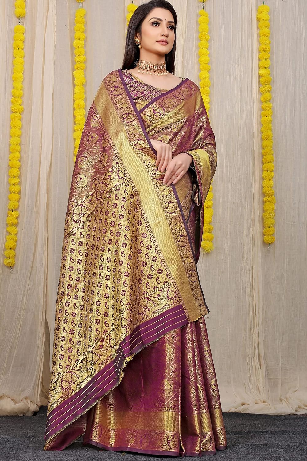 RUTUJA lichi soft mandakini silk ™| weaving and nice extra ordinary design Saree