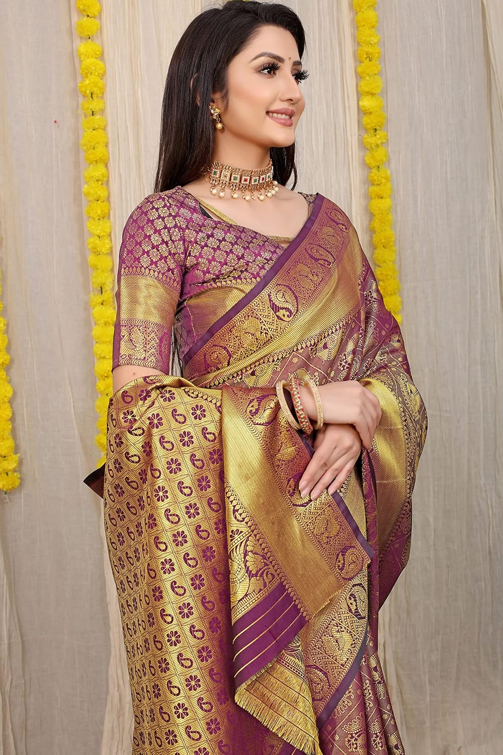 RUTUJA lichi soft mandakini silk ™| weaving and nice extra ordinary design Saree