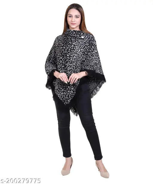 Soft Wool Poncho