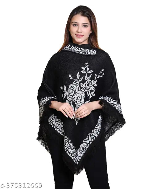 soft woolen poncho