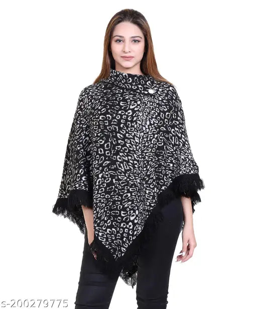 Soft Wool Poncho