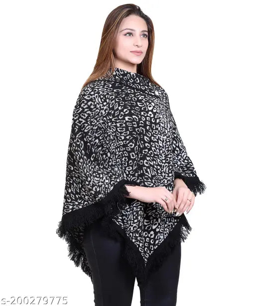 Soft Wool Poncho