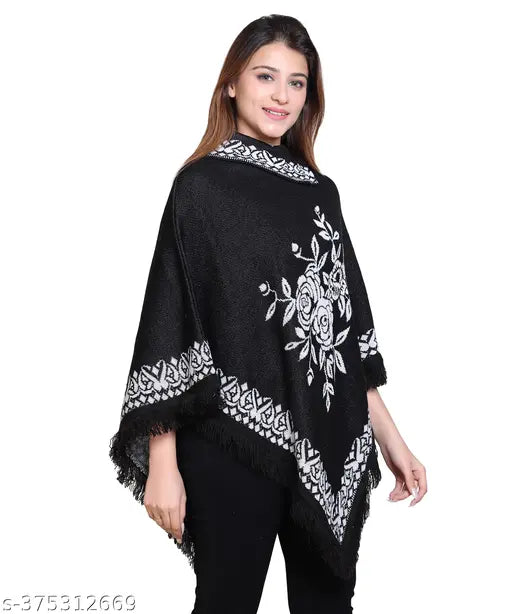 soft woolen poncho